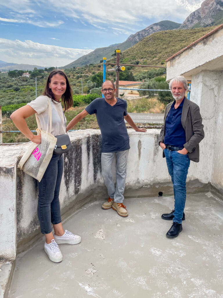 building a house in sicily